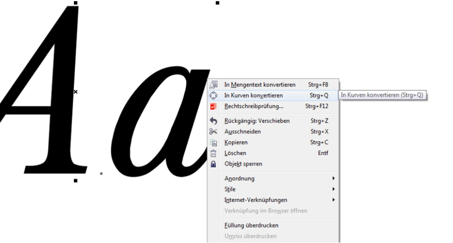 Corel Draw Font