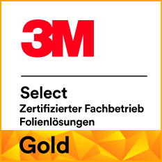 3M Gold Zertifizierter Fachbetrieb für Folienlösungen